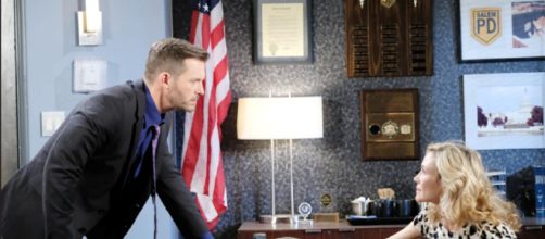 'Days of Our Lives': Even after Brady accusing Kristen of rape, he still kisses her. Image credit:Twitter/ Days of Our Lives official