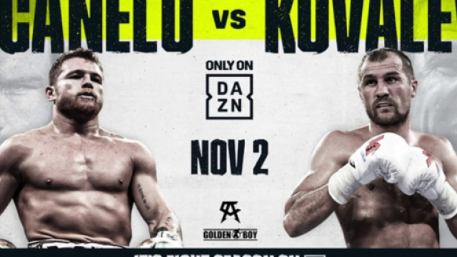 Boxe: ufficiale il supermatch Canelo vs Kovalev il 2 novembre a Las Vegas