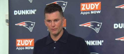 Brady tossed two touchdown passes against the Dolphins (Image Credit: New England Patriots/YouTube)