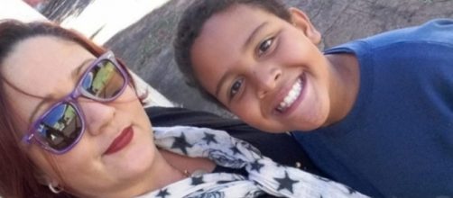 M&atilde;e de Matheus Gabriel revelou que o filho teria medo do pai. (Reprodu&ccedil;&atilde;o/Facebook/@erikapatricia.kuasne)