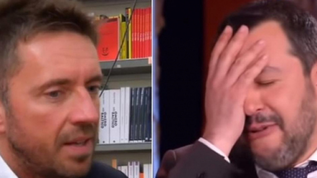 Andrea Scanzi scatenato contro Matteo Salvini