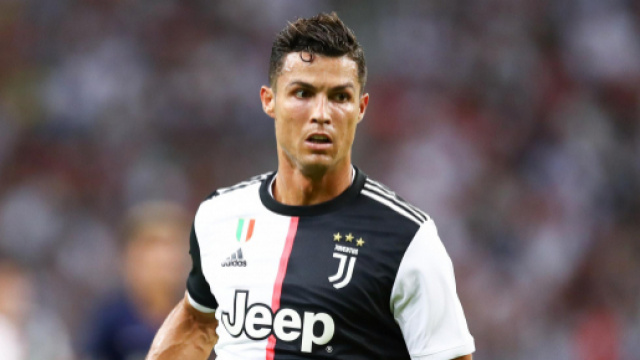Cristiano Ronaldo attaccante della Juventus.