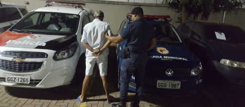 Homem j&aacute; tem duas passagens pela pol&iacute;cia. (Divulga&ccedil;&atilde;o/Guarda Municipal)