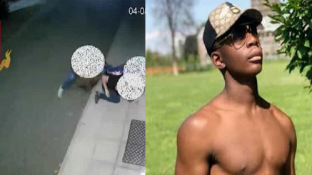 Le immagini immortalate dalle telecamere di sorveglianza in Via Val Sabbia.