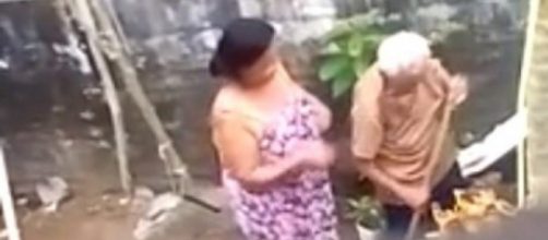 Filha agride m&atilde;e idosa em Natal. (Reprodu&ccedil;&atilde;o/Arquivo Pessoal)