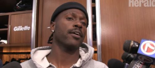 The Patriots expressed appreciation for Brown&rsquo;s hard work. [Image Source: Boston Herald/YouTube]