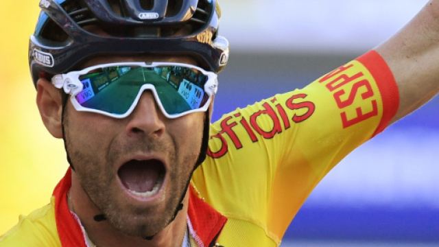 Il Campione del Mondo in carica Alejandro Valverde