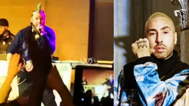 Nitro Wilson ha attaccato Luch&eacute; ieri sera all'Alcatraz di Milano.