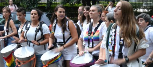 Orgullo critico frente al fascismo en Madrid.