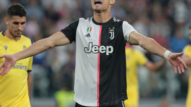 Cristiano Ronaldo decisivo contro il Verona