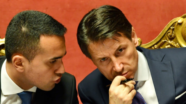 Luigi Di Maio e Giuseppe Conte
