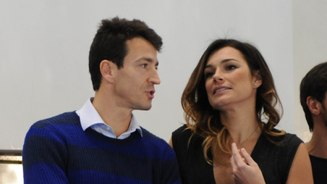 Seredova con il suo attuale compagno, Alessandro Nasi