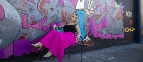 Australian Singer Songwriter Jess Spahr in Marrickville, Australia