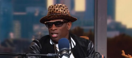 Sanders played 14 seasons in the NFL as a cornerback and a punt returner (Image Credit: The Rich Eisen Show/YouTube)