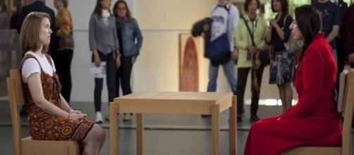 Magdalena Abramovicz's "The Artist is Present" [Image Source: Museum of Modern Art, NY