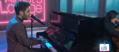Ben Platt offers a loving parental tribute on 'Today' with his ballad, 'Run Away.' [Image source: TODAY/YouTube]
