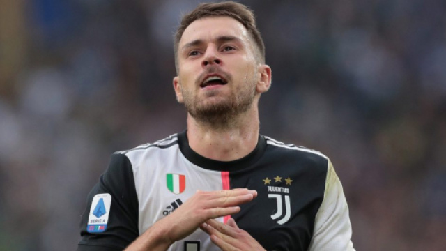 Aaron Ramsey, centrocampista della Juve.