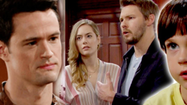 Beautiful, trame americane: Hope e Liam uniti per togliere il figlio a Thomas