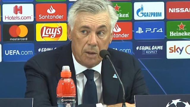 Carlo Ancelotti, allenatore del Napoli