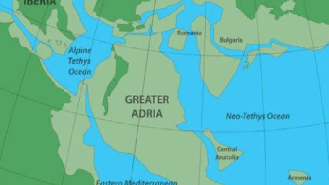 Scoperto un continente perduto: si chiama 'Grande Adria', occupava tutta l'Italia fino alla Puglia