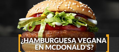 McDonald&acute;s empieza pruebas con la hamburguesa sin carne