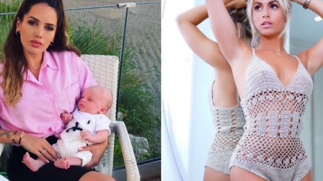 manon-marsault et carla moreau en froid, Manon f&eacute;l&eacute;cite carla pour l'accouchement