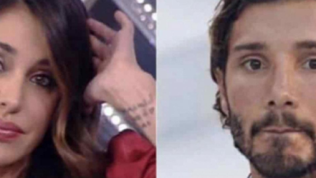 Belen Rodriguez e Stefano De Martino si stuzzicano sul palco di Castrocaro.