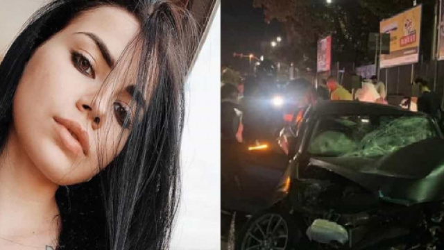 Eleonora Rocchini dopo l'incidente: '&Egrave; stato tremendo, ho 15 punti in testa ma andr&agrave; tutto bene'.