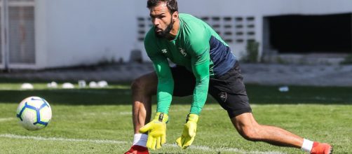 Muriel, goleiro do Fluminense (Lucas Mer&ccedil;on/FFC)