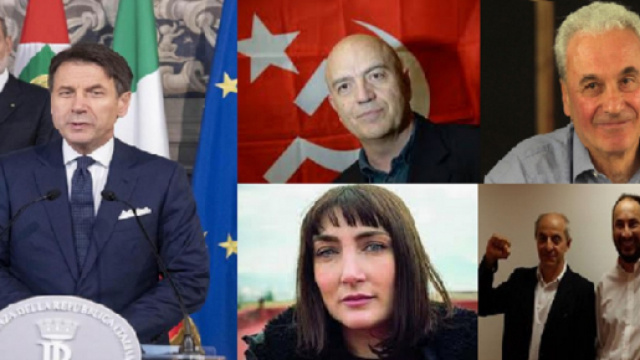 Governo Conte: comunisti e sinistra radicale dicono No