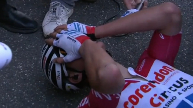 Mathieu Van der Poel, la vittoria all'Amstel Gold Race