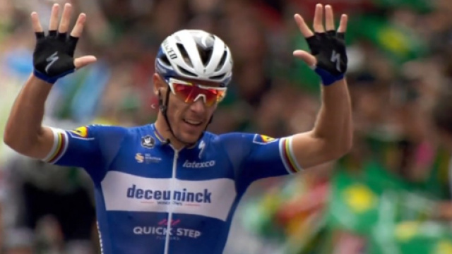 Vuelta Espana, la vittoria di Philippe Gilbert a Bilbao