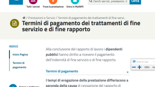 Tfr docenti, erogazione tra i 12-15 mesi dal termine del contratto