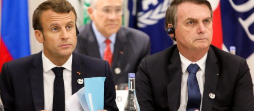 Atrito entre Macron e Bolsonaro se intensifica. (Arquivo Blasting News)