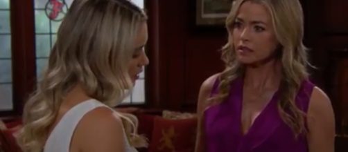 Flo May blackmail Ridge so that her daughter goes free.(Image Source:CBS-YouTube.)