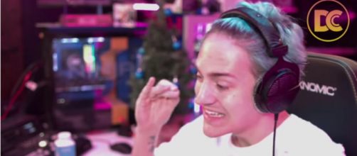 'Fortnite' pro and Mixer star Ninja in one of his recent streams. [Image source: Daily Clips Central/YouTube]