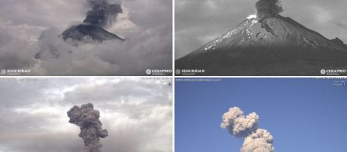 Vulc&atilde;o entrou em erup&ccedil;&atilde;o no M&eacute;xico e momento foi captado por c&acirc;meras. (Arquivo Blasting News)