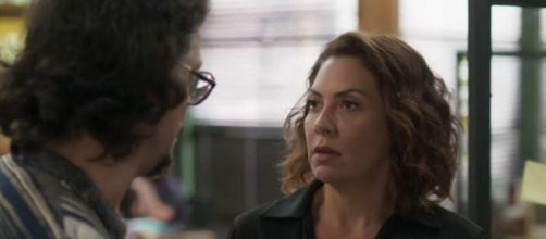 Nana descobrir&aacute; sabotagem do vil&atilde;o nos pr&oacute;ximos cap&iacute;tulos de "Bom Sucesso". (Reprodu&ccedil;&atilde;o/TV Globo)