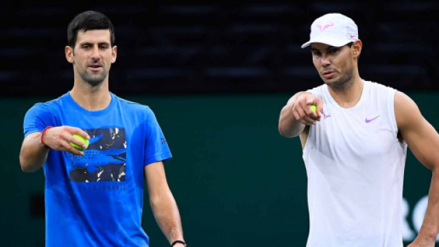 Nole Djokovic e Rafa Nadal: Serbia e Spagna si contenderanno la Atp Cup