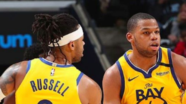 Les Golden State Warriors en plein match. Credit: Instagram/warriors