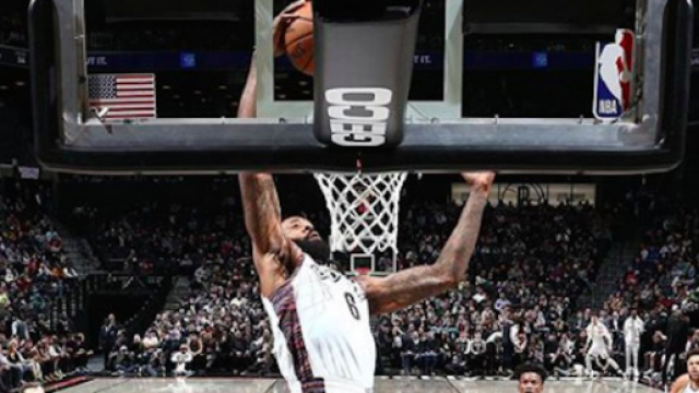 Les Nets contre les Heats. Credit: Instagram/brooklynnets