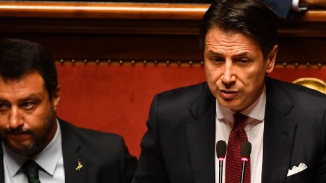Matteo Salvini e Giuseppe Conte