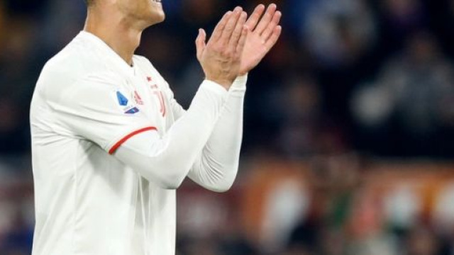 Il portoghese della Juventus Cristiano Ronaldo