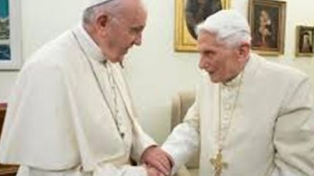 Papa Francesco e papa Benedetto
