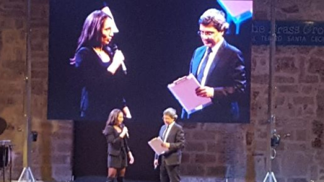 Ussi Sicilia, premiazione della campionessa Gloria Peritore a Palermo.