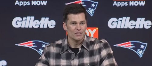 Brady has placed his Brookline house on the market. [Image Source: New England Patriots/YouTube]