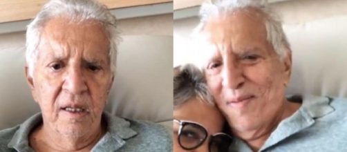 Carlos Alberto se encontra internado no Hospital S&iacute;rio-Liban&ecirc;s, em S&atilde;o Paulo. (Reprodu&ccedil;&atilde;o/Instagram/@calbertonobrega)