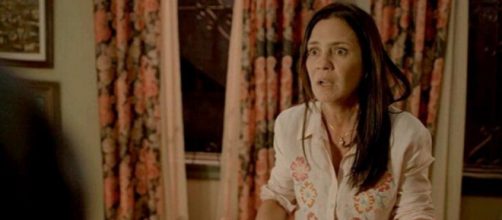Em 'Amor de M&atilde;e', Thelma ser&aacute; confrontada por Danilo e Camila. (Reprodu&ccedil;&atilde;o/TV Globo)