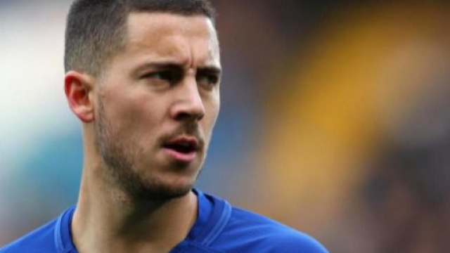 Eden Hazard, nella foto con la maglia del Chelsea