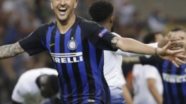 Matias Vecino, centrocampista dell'Inter.